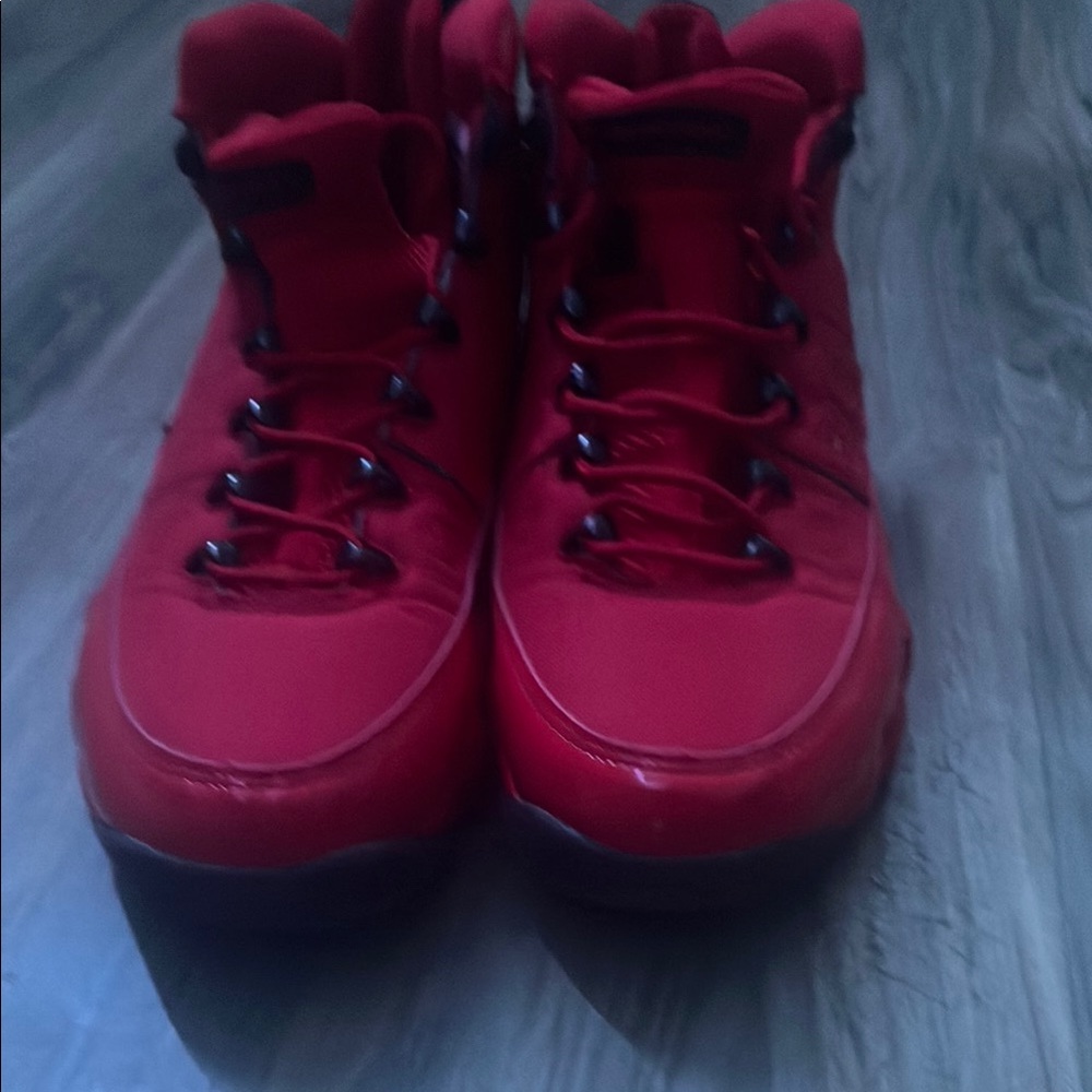 Jordan Red Sneakers High-Top Athletic